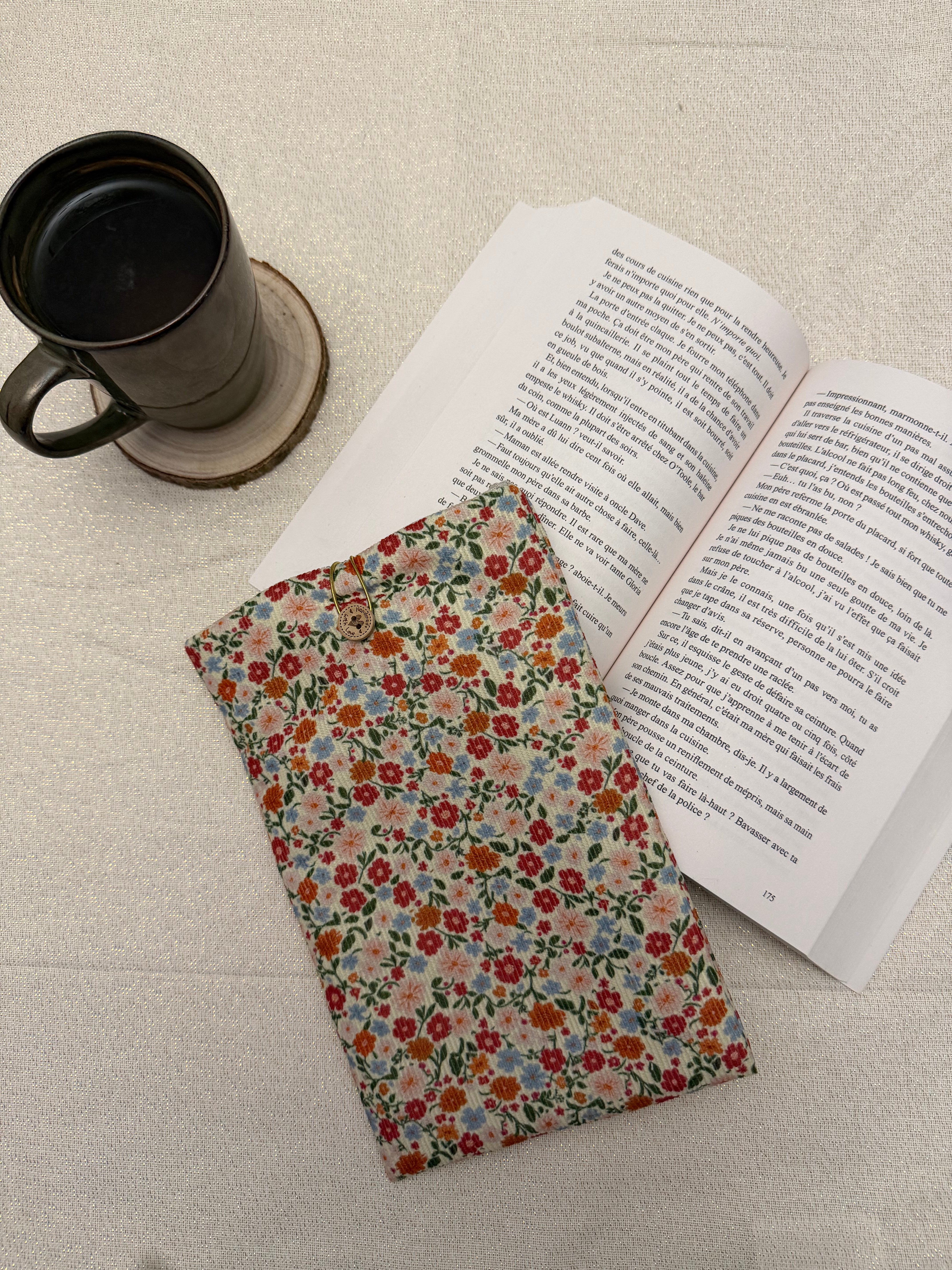 Pochette à livres FLORALE