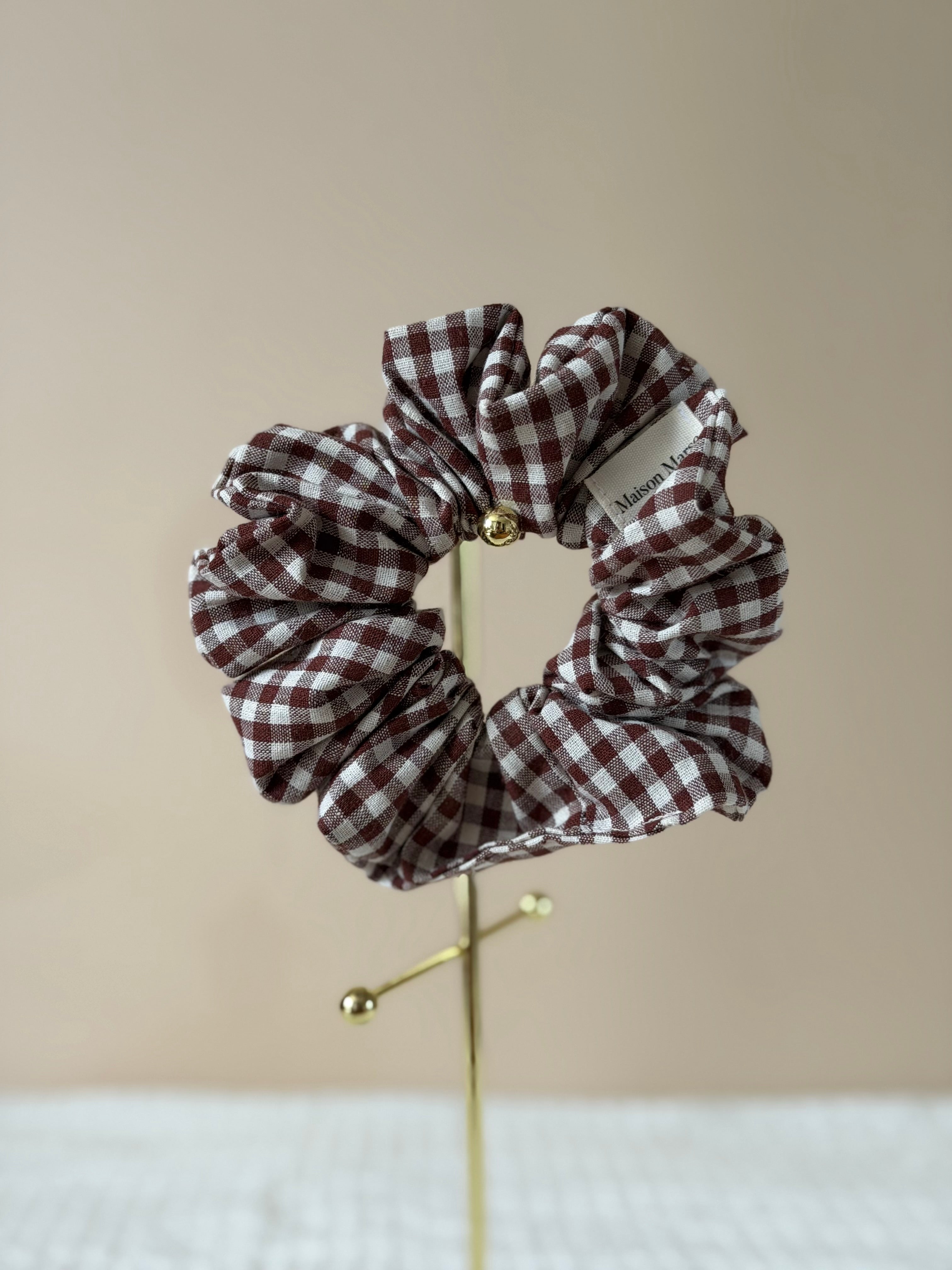 Chouchou - Vichy marron