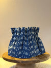 Col amovible victorien - Broderie Anglaise bleu