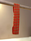 Bandeau vichy orange